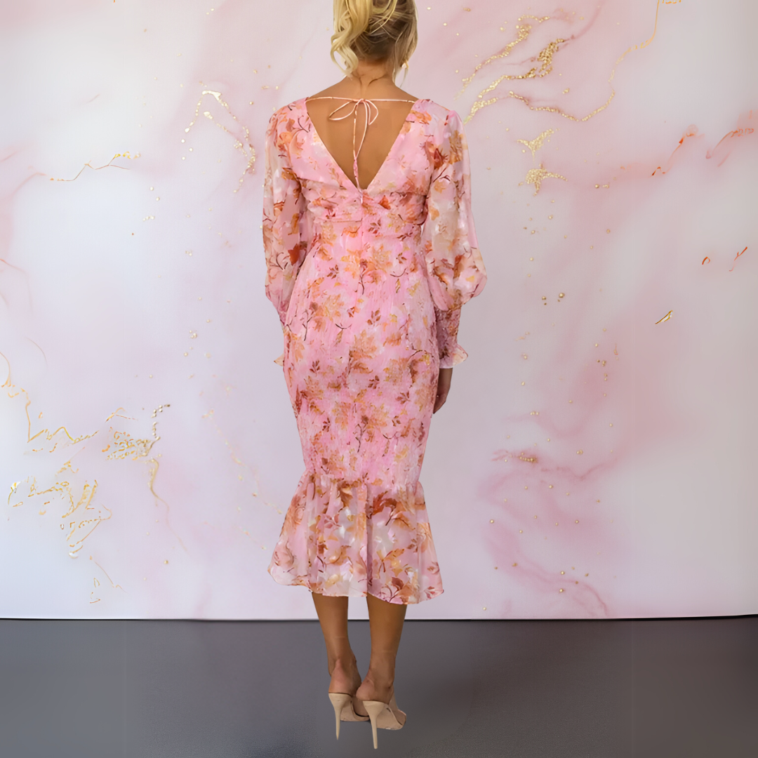 Elegant Floral Dress