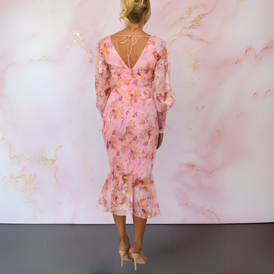Elegant Floral Dress