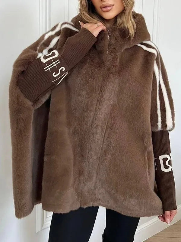 MOSS Toronto™ | Fioralyn - Women's Faux Fur Hooded Coat