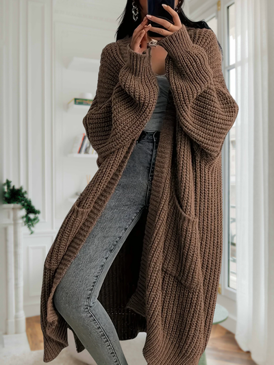 MOSS Toronto™ | Sophie – Warm Embrace Longline Cardigan