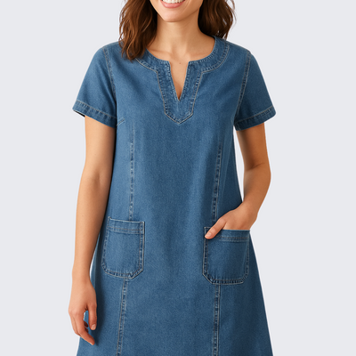 Soft Denim Dress