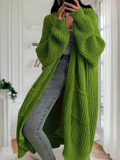 MOSS Toronto™ | Sophie – Warm Embrace Longline Cardigan