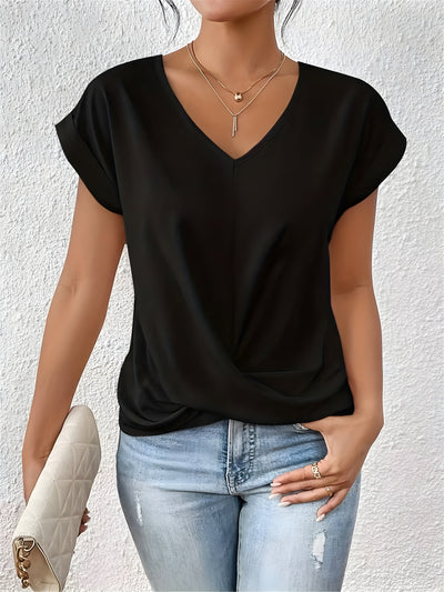 Relaxed Front Twist Top