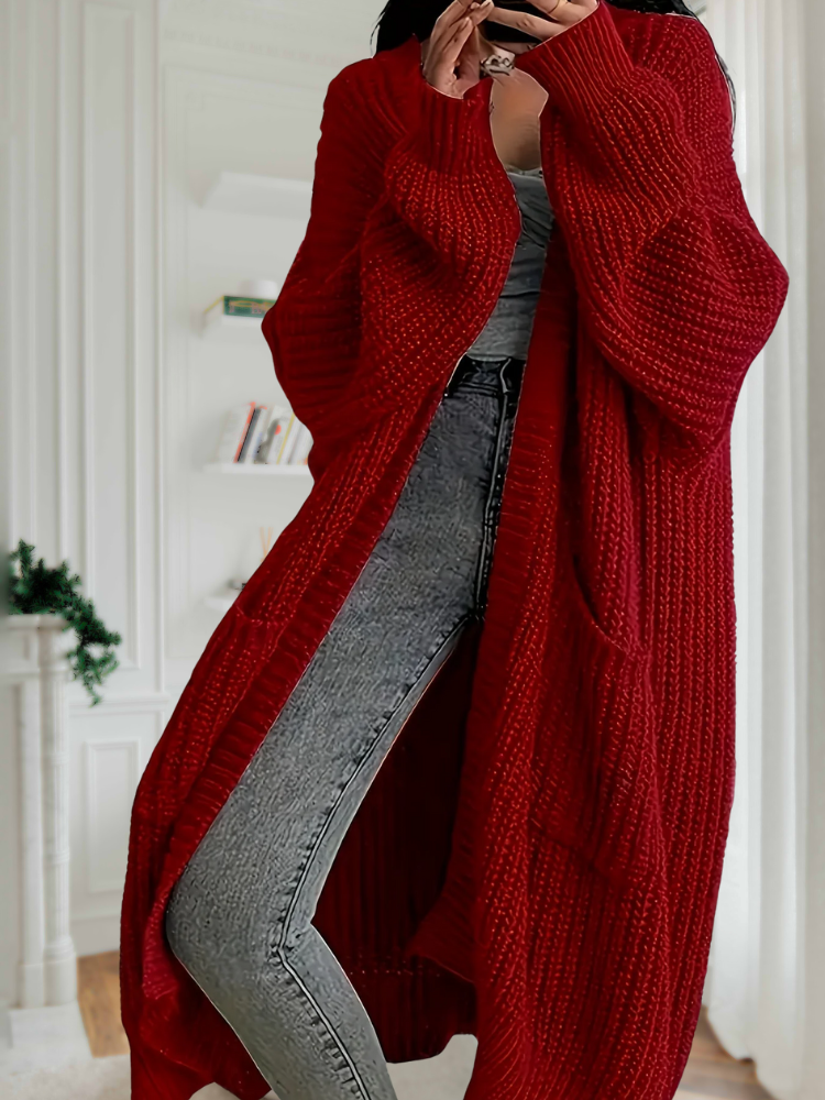 MOSS Toronto™ | Sophie – Warm Embrace Longline Cardigan