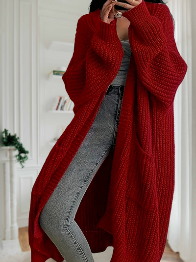 MOSS Toronto™ | Sophie – Warm Embrace Longline Cardigan