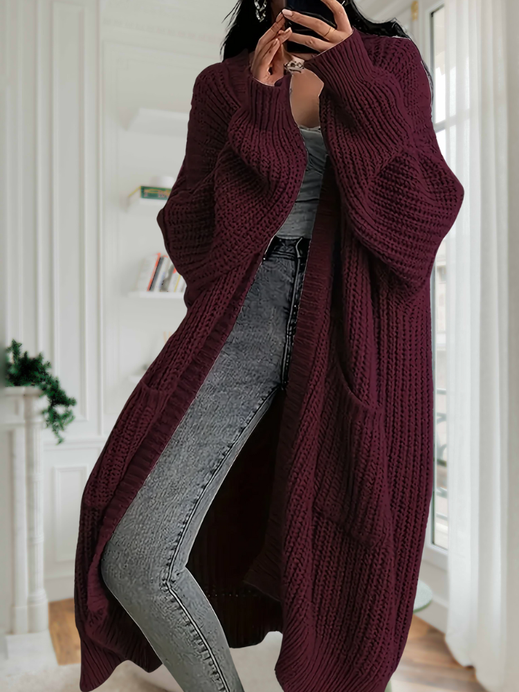 MOSS Toronto™ | Sophie – Warm Embrace Longline Cardigan