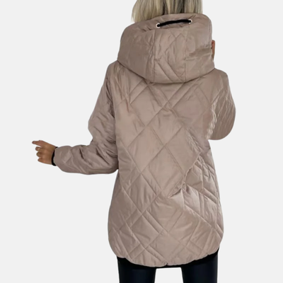 MOSS Toronto™ | Quilted Hooded Parka with Front Zipper