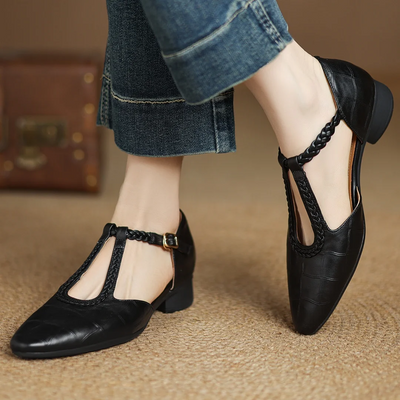 Moss Toronto | Kepa Leather Mary Janes