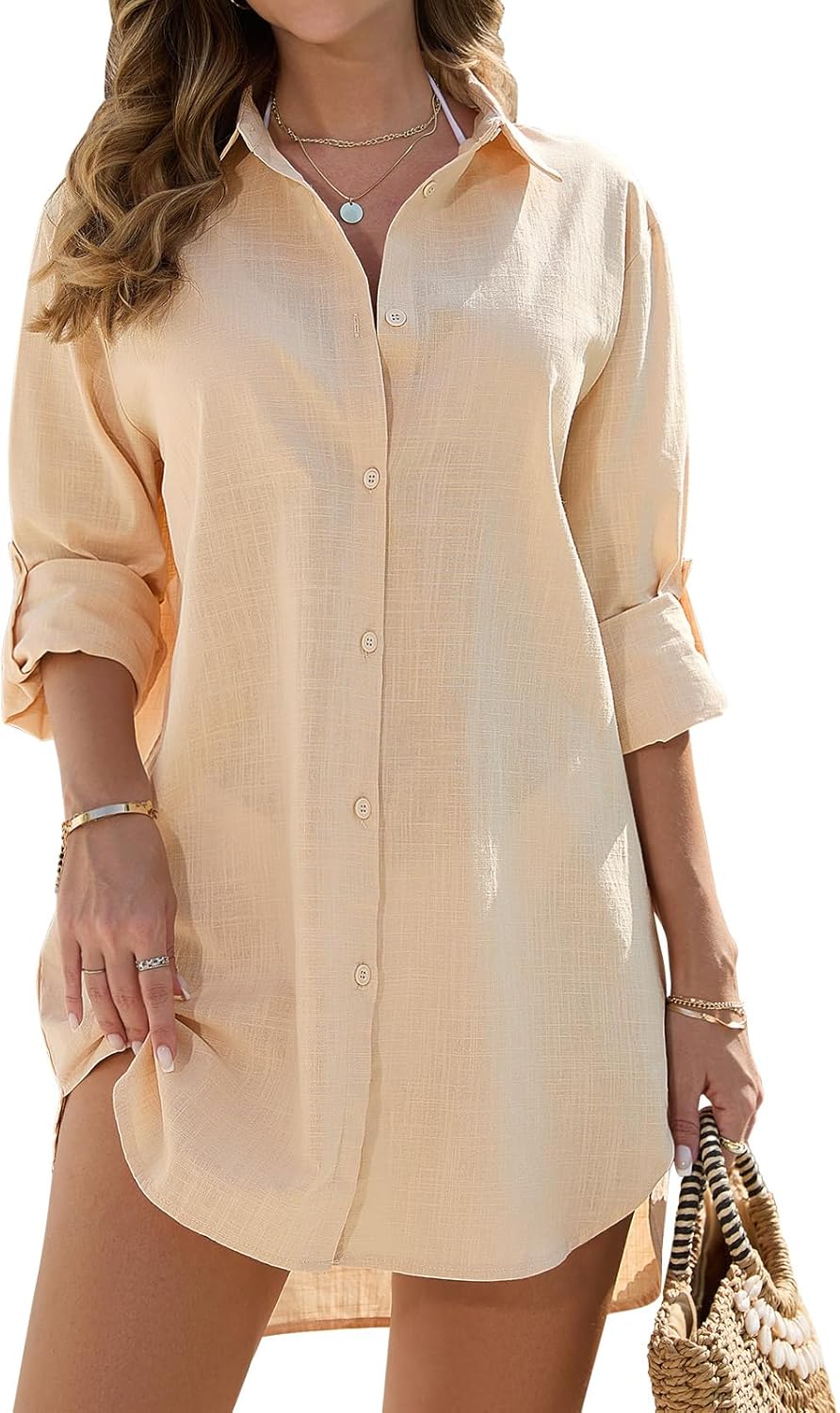 Linen Shirt Dress