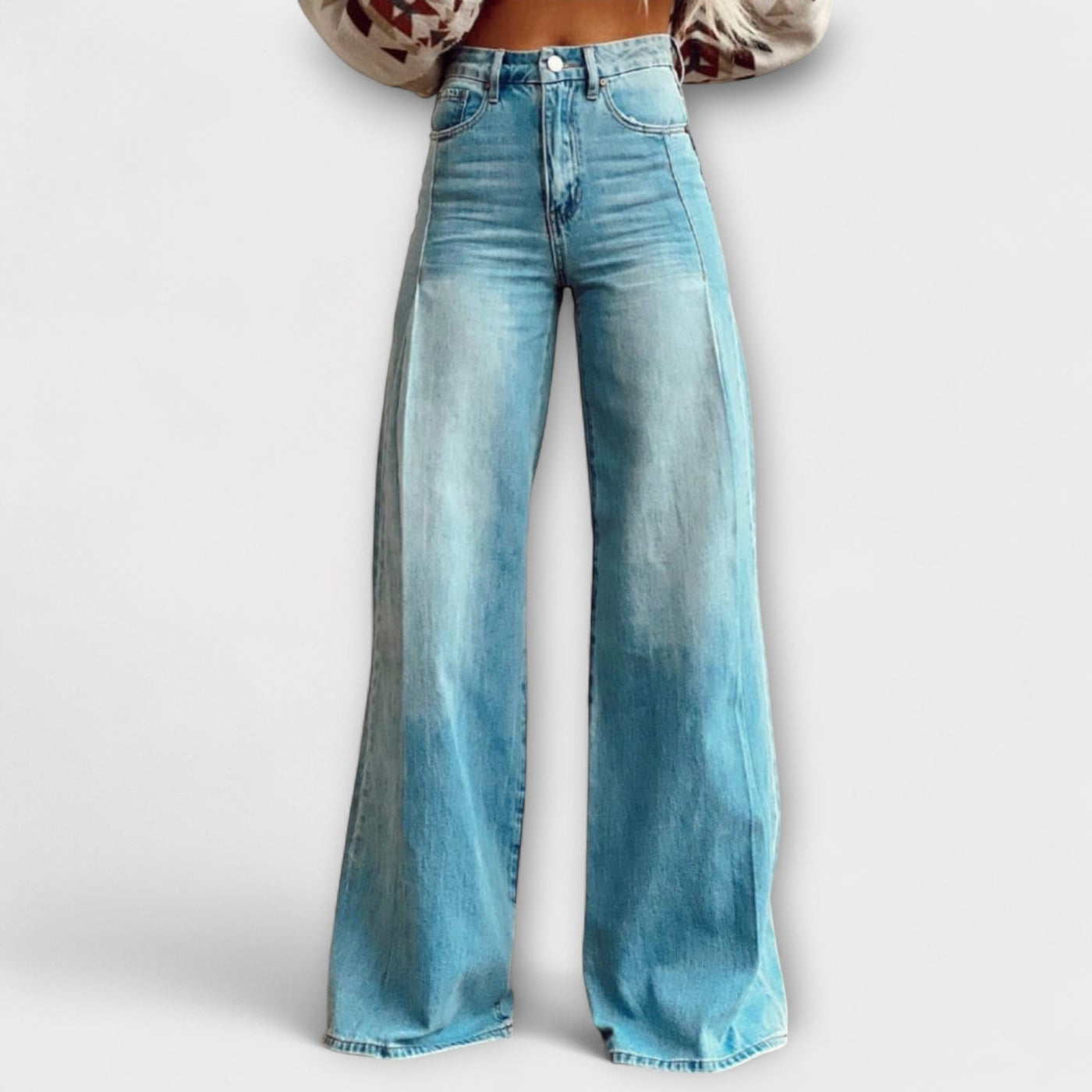 Vintage Wide-Leg Denim