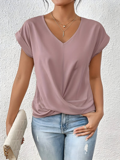 Relaxed Front Twist Top