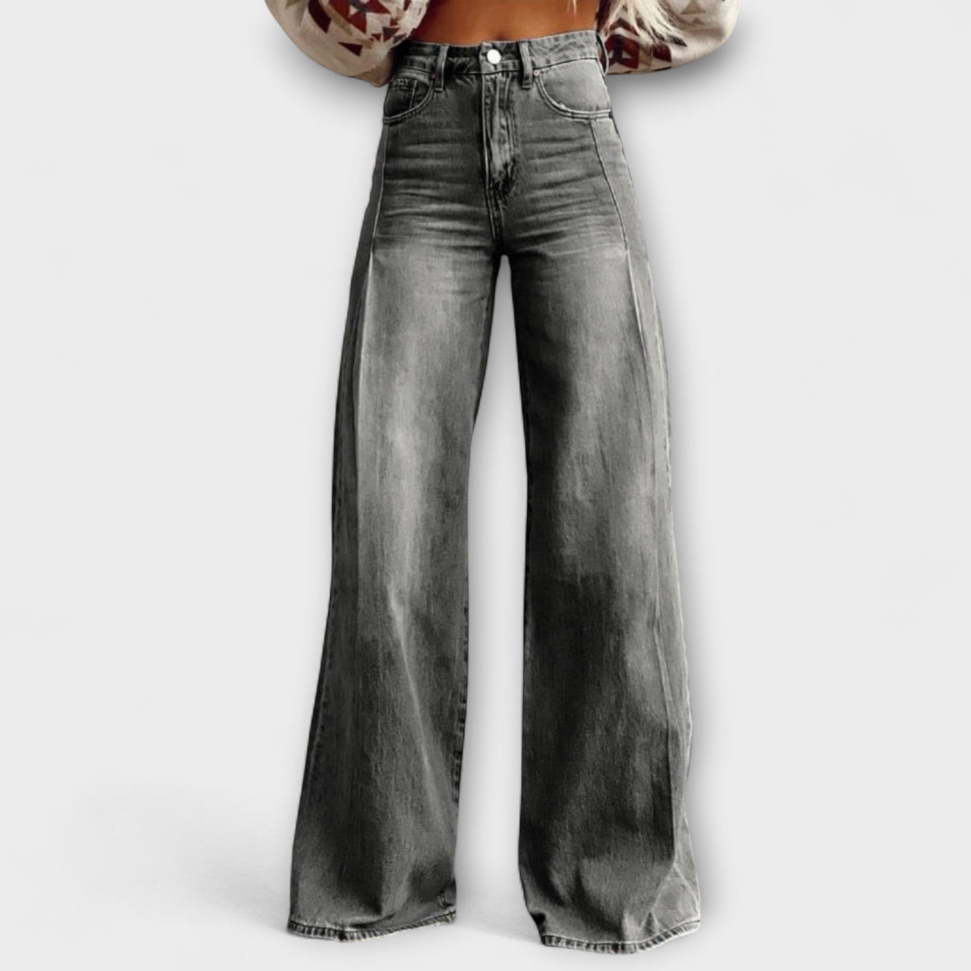 Vintage Wide-Leg Denim