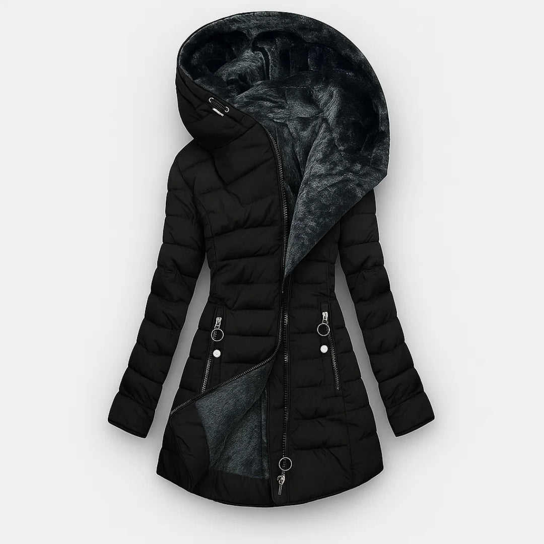 MOSS Toronto™ | Lined Coat with Faux Fur