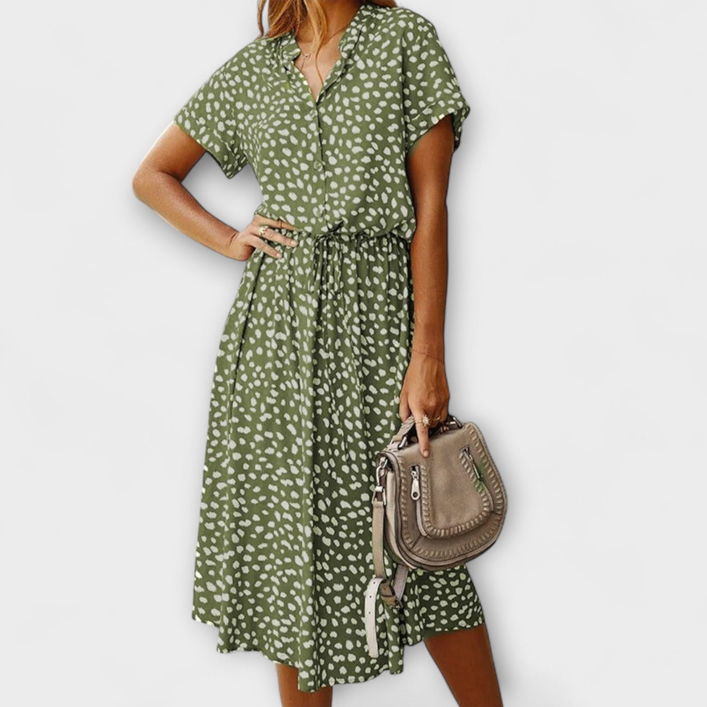 Florine | Midi Dress with Elegant Fit