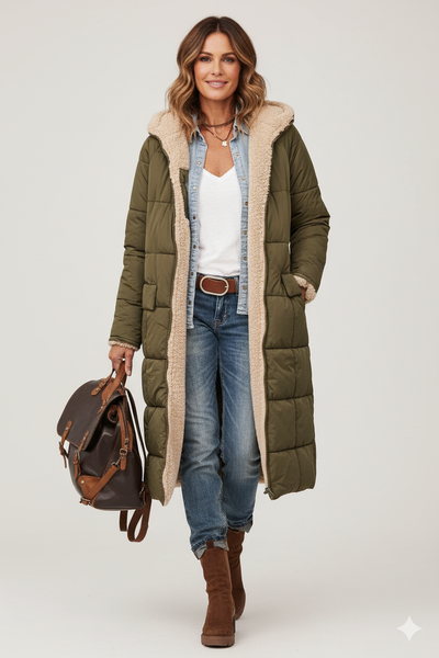 MOSS Toronto™ | Laluna - Versatile Reversible Coat