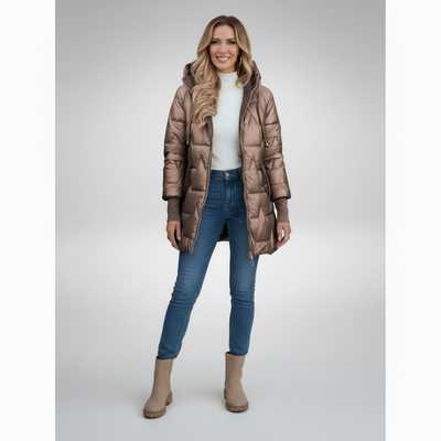 MOSS Toronto™ | Mageina - Elegant Winter Coat With Hood And Padding