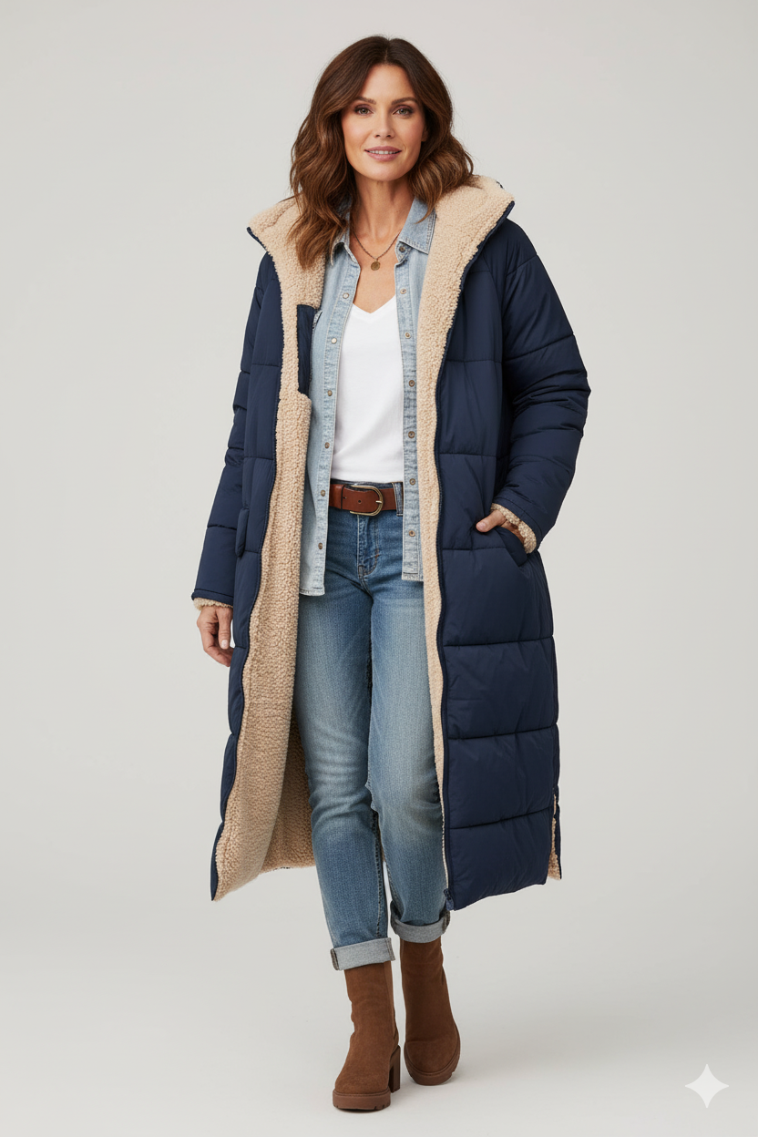 MOSS Toronto™ | Laluna - Versatile Reversible Coat