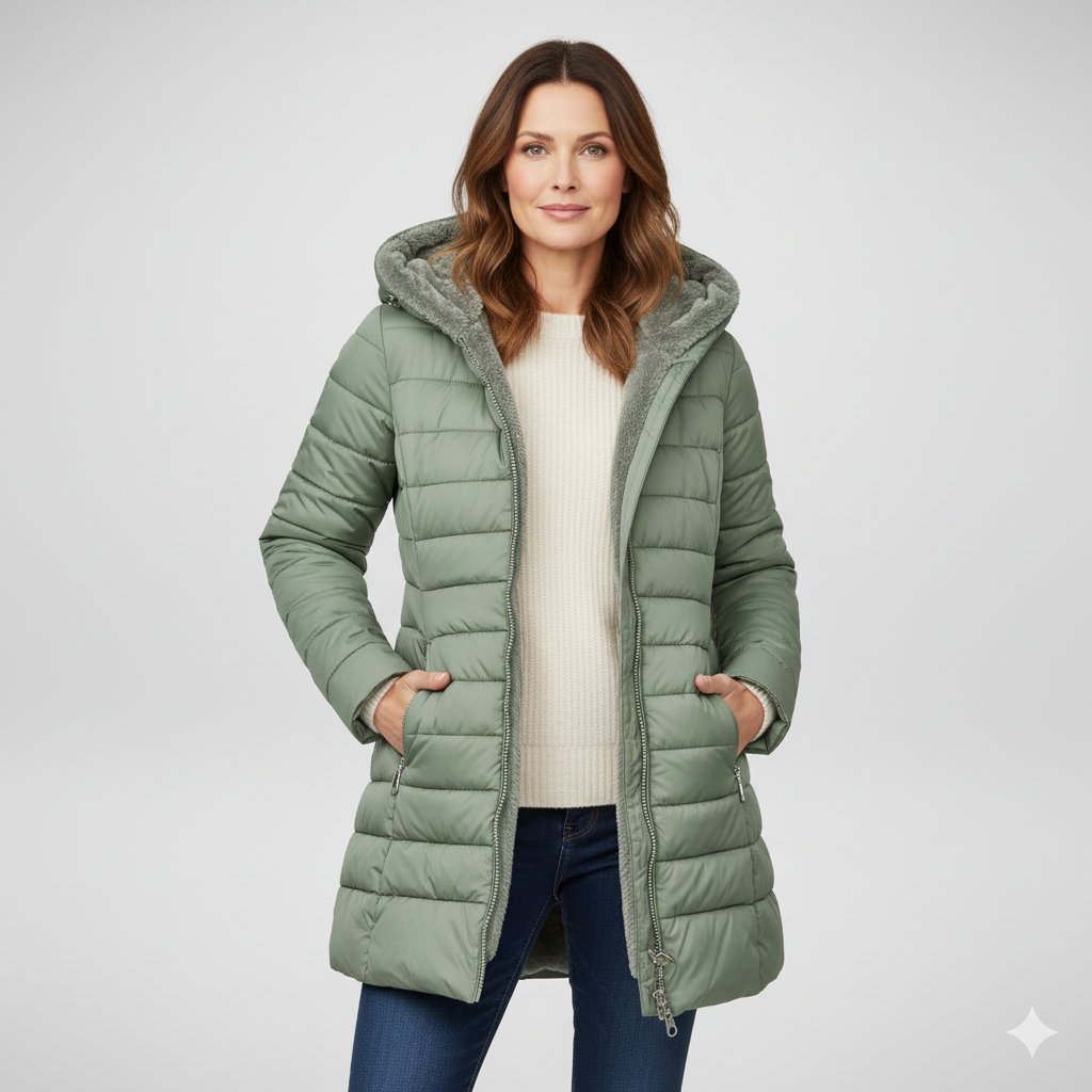 MOSS Toronto™ | Lined Coat with Faux Fur