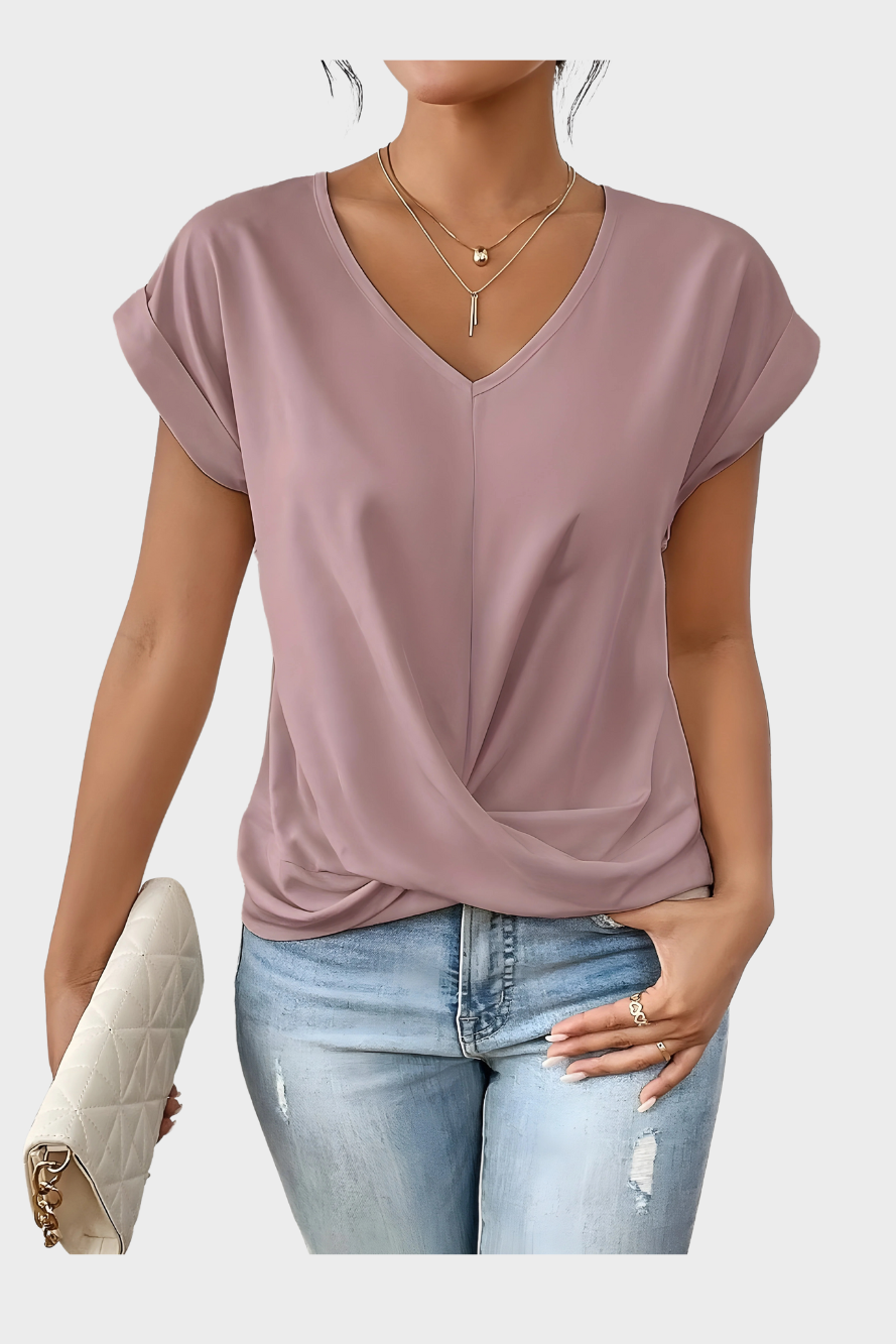 Relaxed Front Twist Top