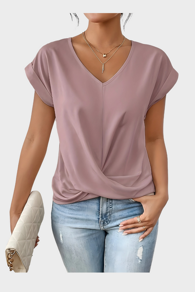 Relaxed Front Twist Top