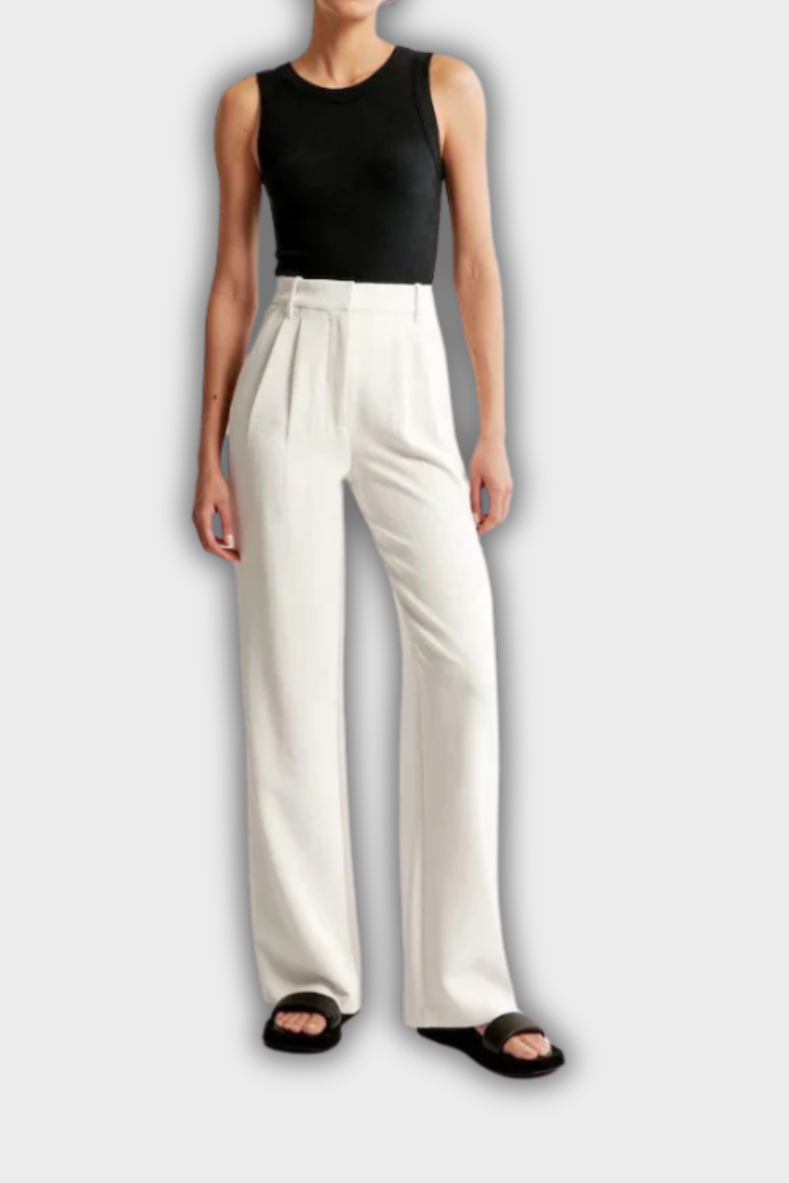Wide Leg Tailored Pants