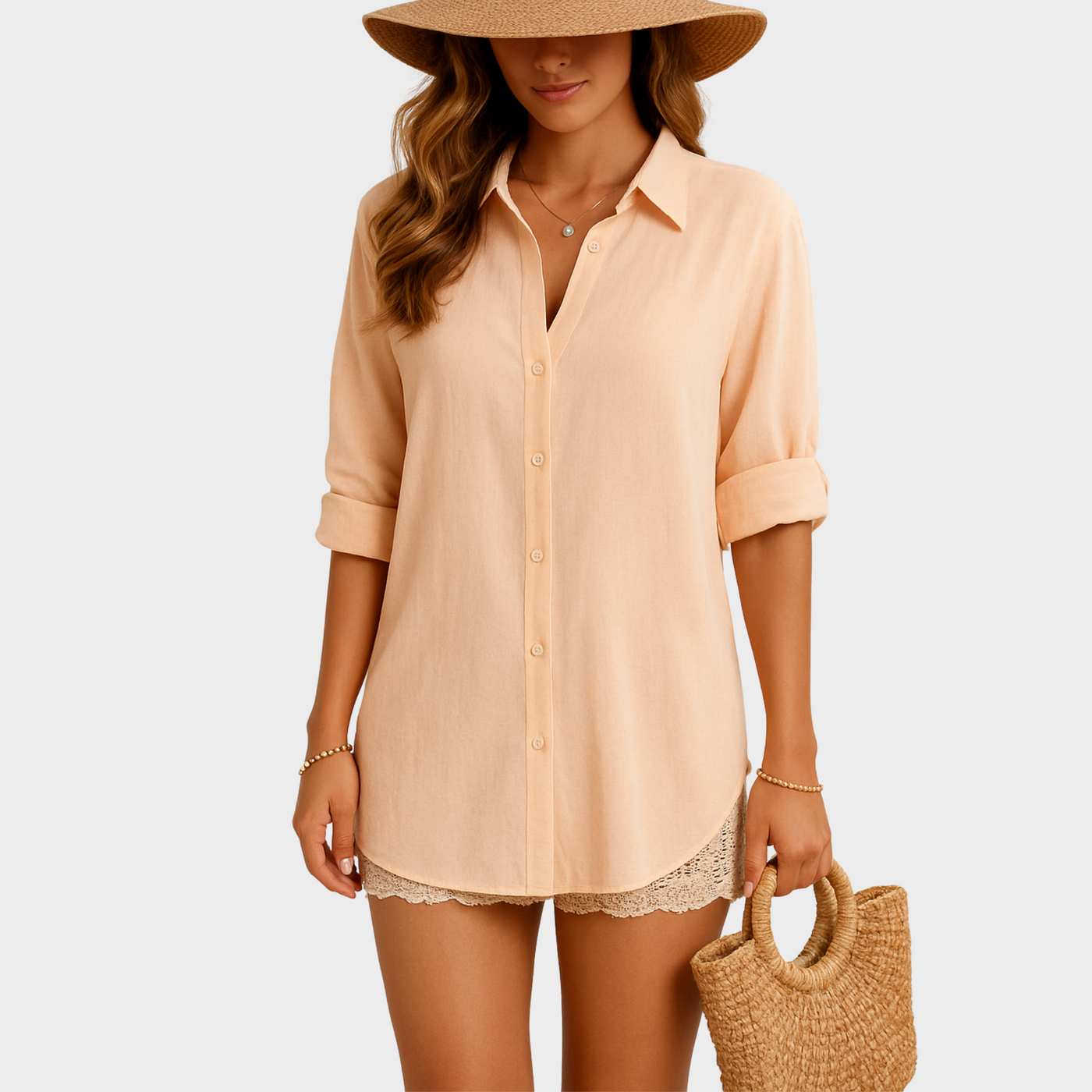 Linen Shirt Dress