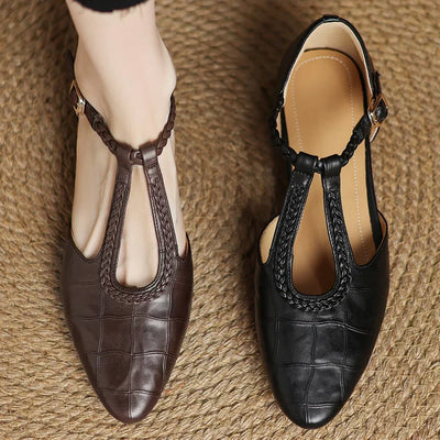 Moss Toronto | Kepa Leather Mary Janes