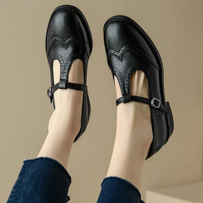 Moss Toronto | Elegant T-Strap Mary Janes
