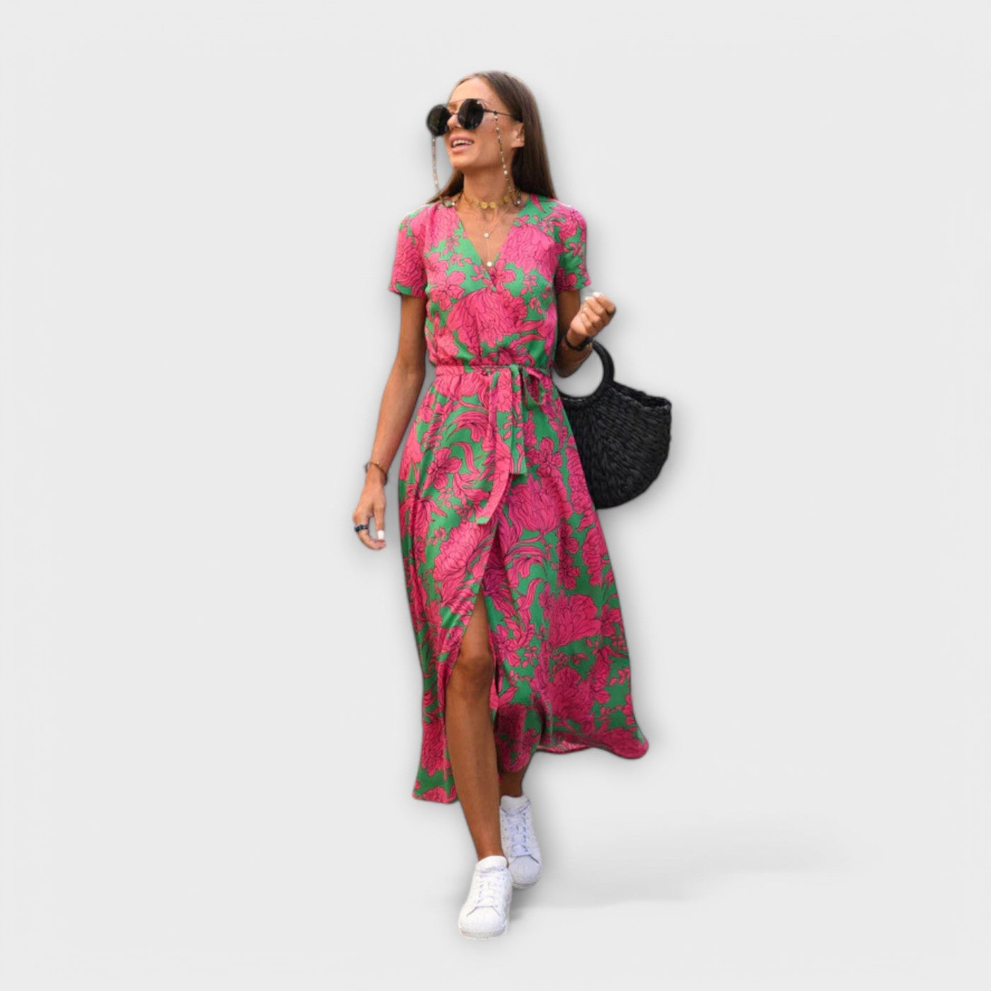 Casual Floral Dress
