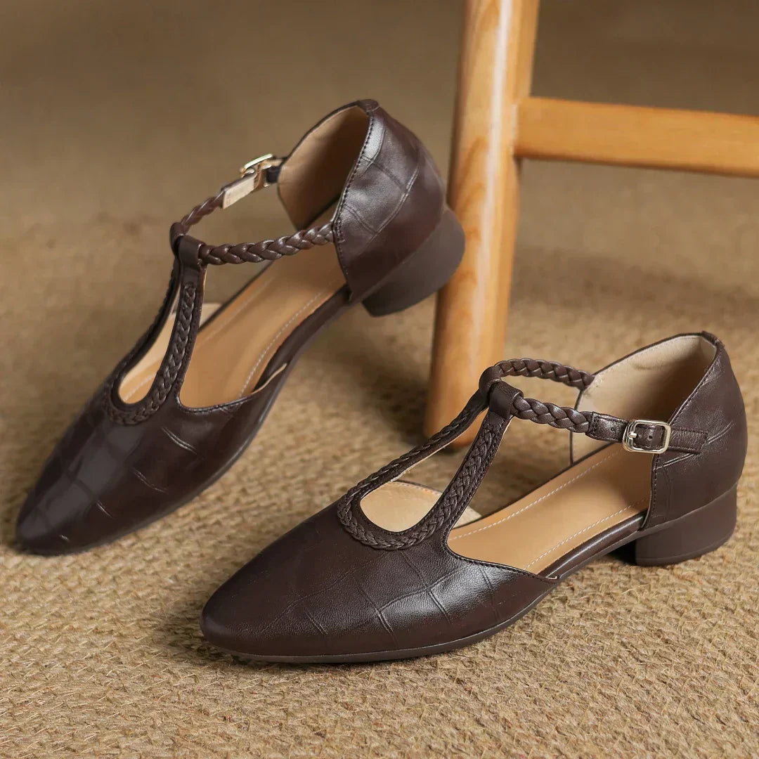 Moss Toronto | Kepa Leather Mary Janes
