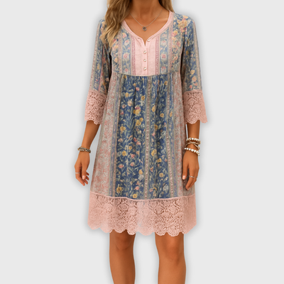Luxury Patterned Dress