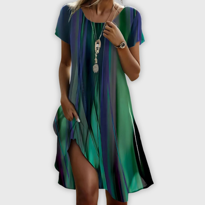 Elegant and Flowing Casual Dress