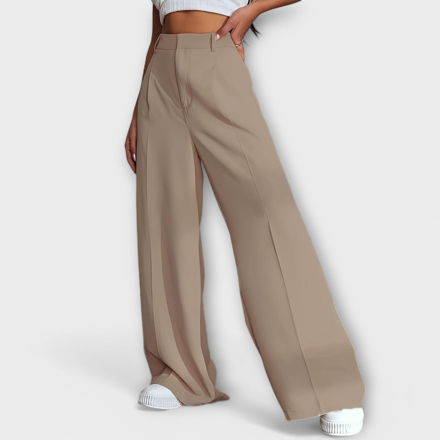 Elegant High-Waist Pants