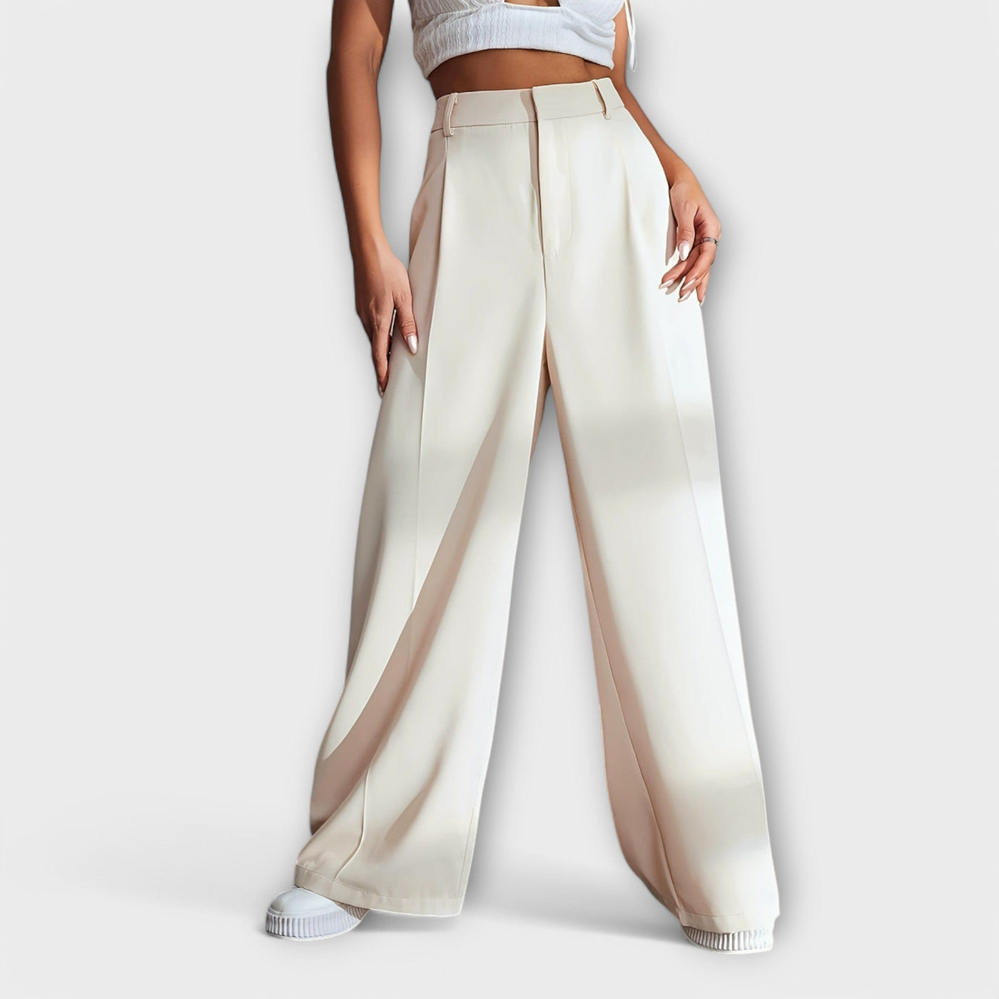 Elegant High-Waist Pants