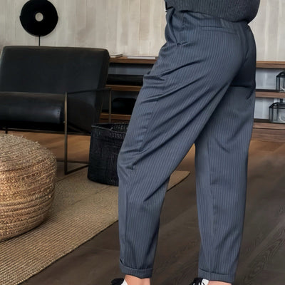 Tailored Comfort Pinstripe Pants