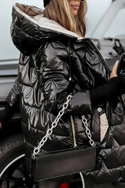 MOSS Toronto™ | Mageina - Elegant Winter Coat With Hood And Padding