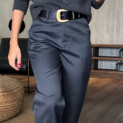 Tailored Comfort Pinstripe Pants