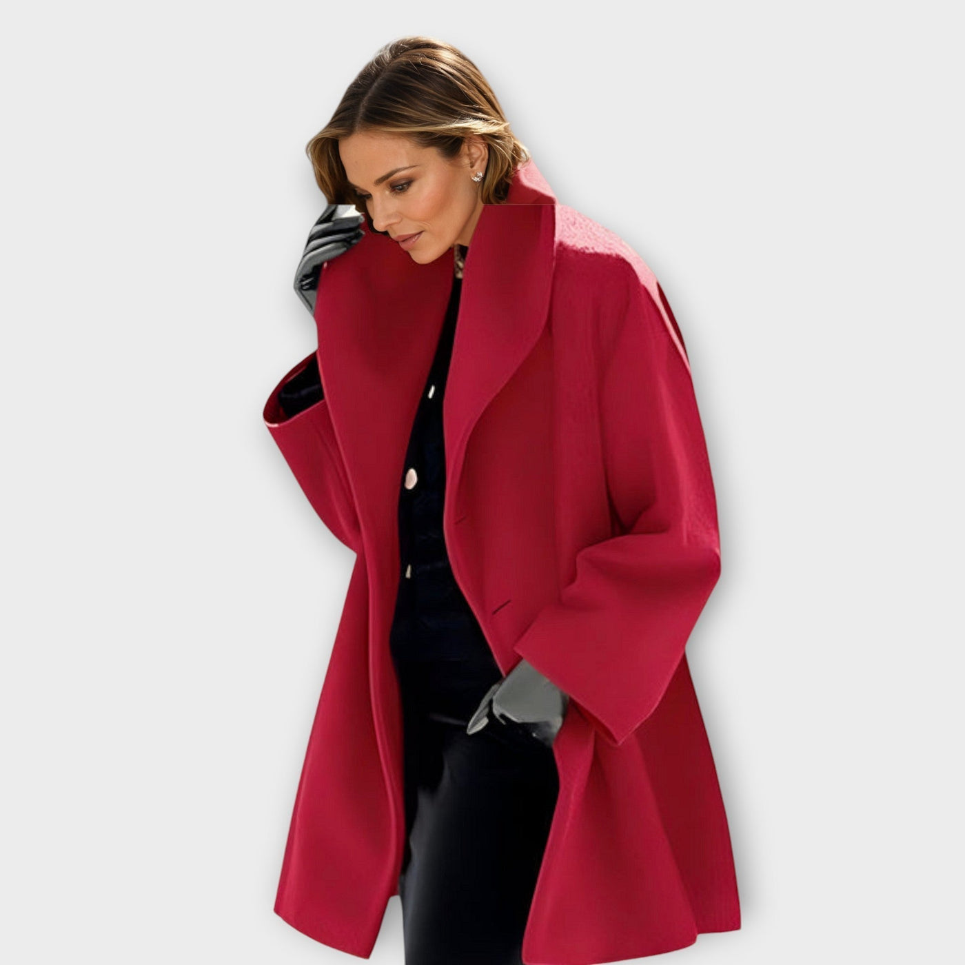 MOSS Toronto™ | Genevieve - Wool Blend Elegance Coat