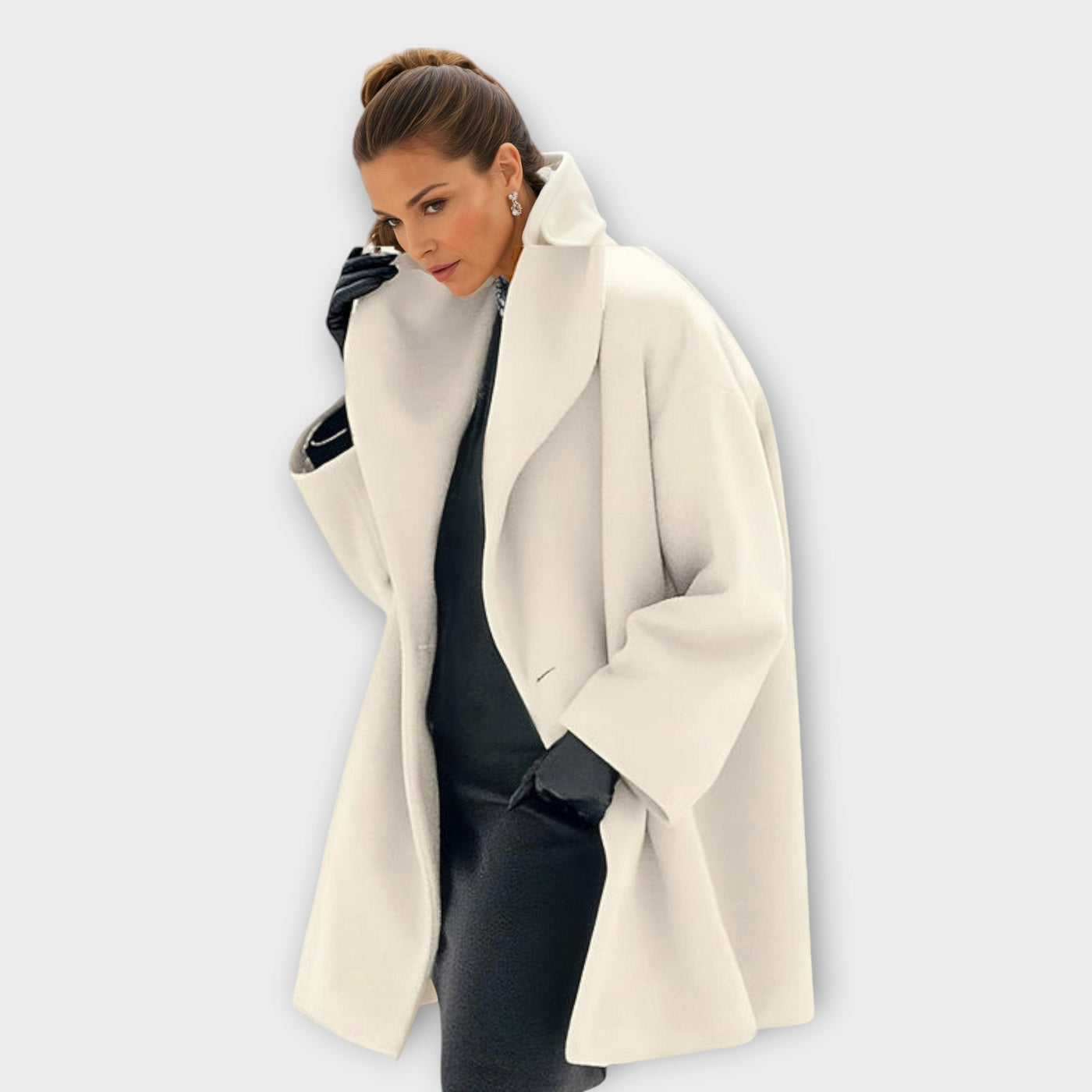 MOSS Toronto™ | Genevieve - Wool Blend Elegance Coat