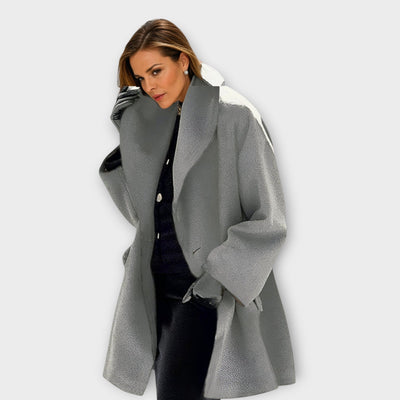 MOSS Toronto™ | Genevieve - Wool Blend Elegance Coat