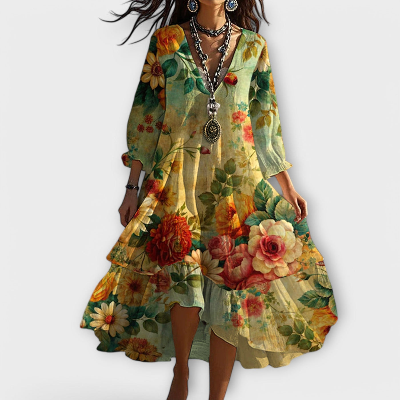Vintage Boho Dress