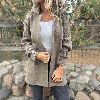 MOSS Toronto™ | Arielle - Mid-Length Double-Breasted Coat