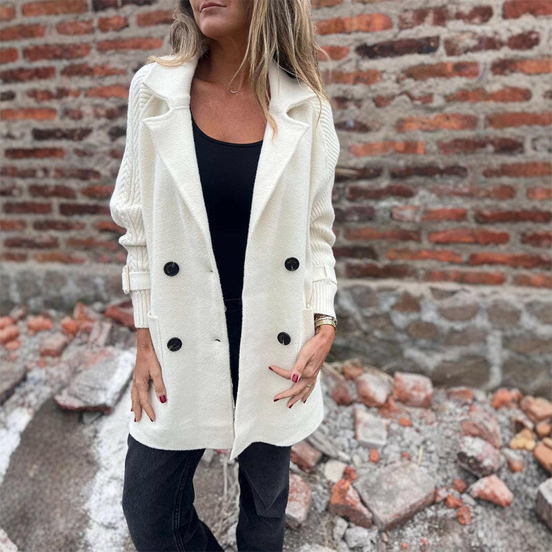 MOSS Toronto™ | Arielle - Mid-Length Double-Breasted Coat