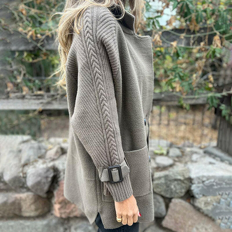 MOSS Toronto™ | Arielle - Mid-Length Double-Breasted Coat