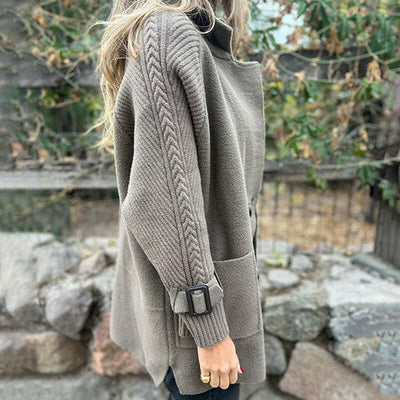 MOSS Toronto™ | Arielle - Mid-Length Double-Breasted Coat